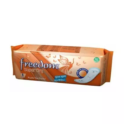 Freedom Regular Flow Popular Sanitary Napkin - 8 Pads